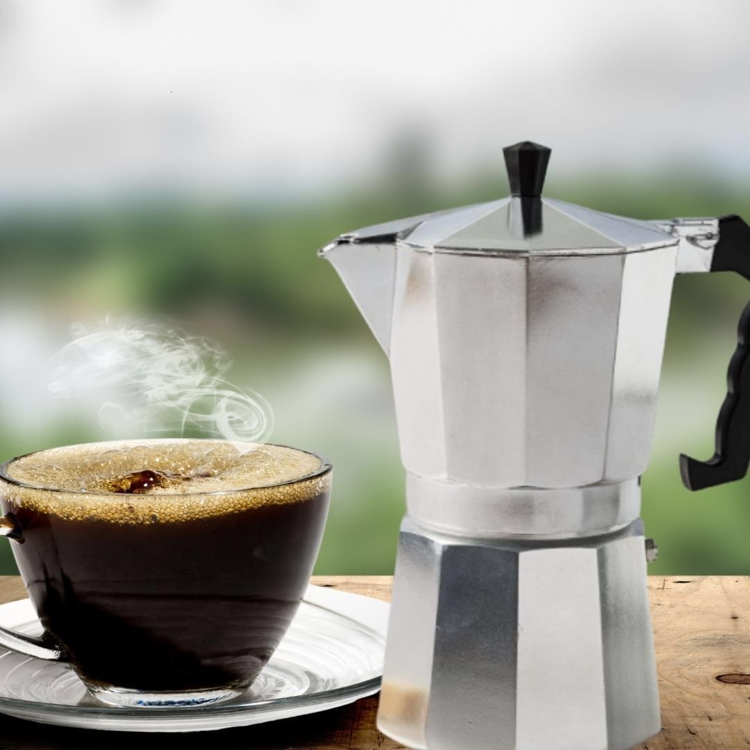 Cafetière italienne à café(6 tasses à café)