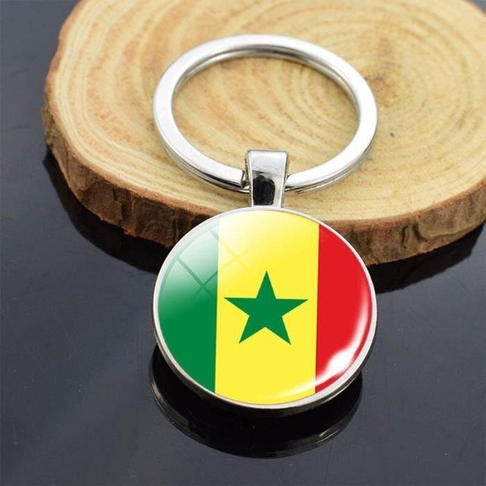 Porte clé au couleur du Sénégal