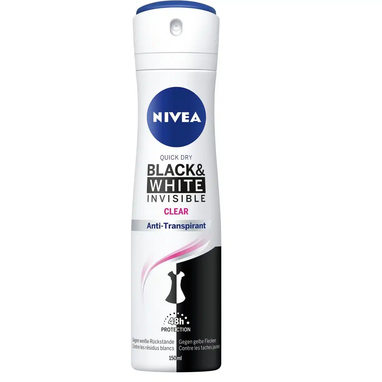 Nivea Black & White Invisible déodorant(200ml)